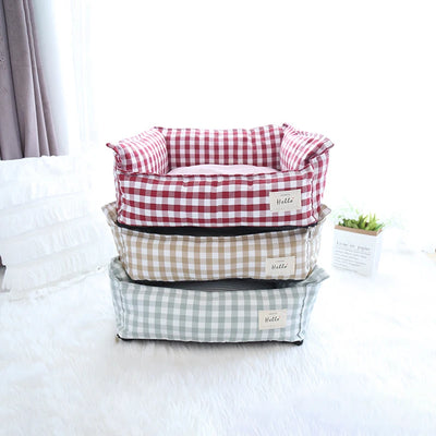 Bed For Dog Cats Puppy House Kennel For Indoor Dogs Small Medium Cat Pet Sofa Sleeping Bed Furniture Pet Supplies Accessories - Smarsty