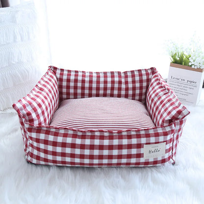 Bed For Dog Cats Puppy House Kennel For Indoor Dogs Small Medium Cat Pet Sofa Sleeping Bed Furniture Pet Supplies Accessories - Smarsty
