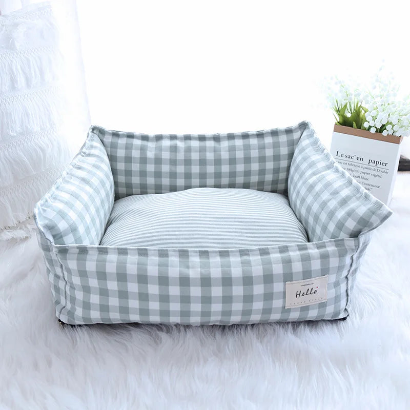 Bed For Dog Cats Puppy House Kennel For Indoor Dogs Small Medium Cat Pet Sofa Sleeping Bed Furniture Pet Supplies Accessories - Smarsty