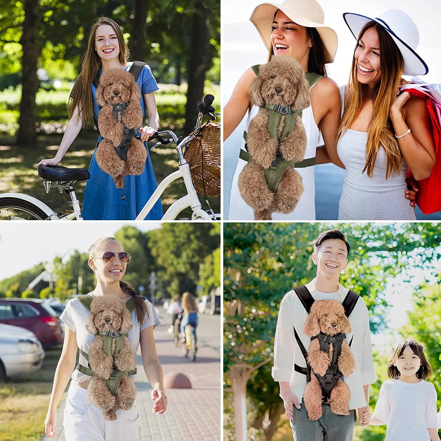 Breathable Pet Dog Carrier Backpack for Travel - Smarsty