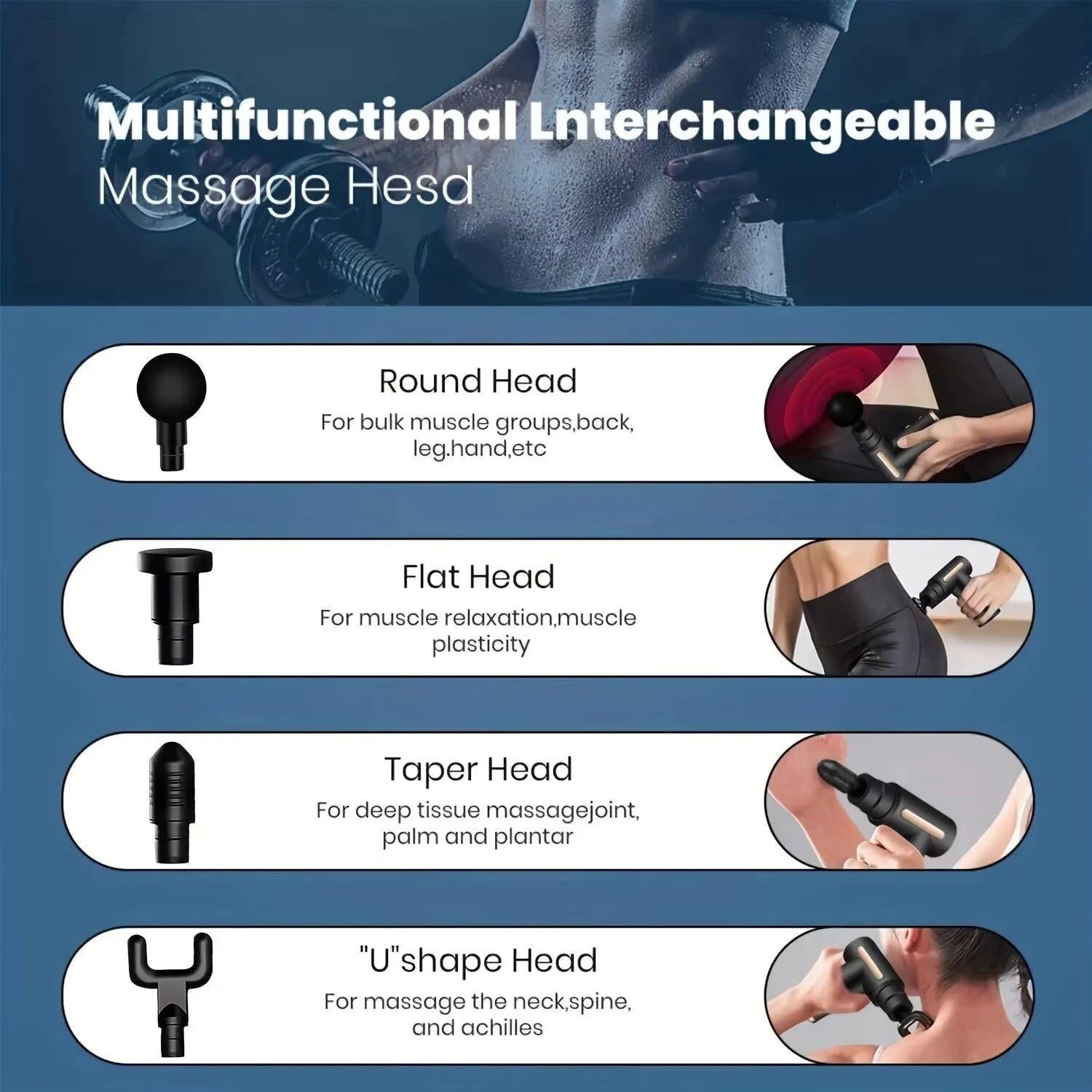 Mini Deep Tissue Massage Gun for Pain Relief - Smarsty
