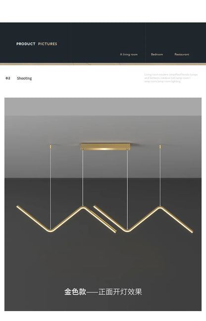 Modern Minimalist Aluminum Pendant Lamp for Dining - Smarsty