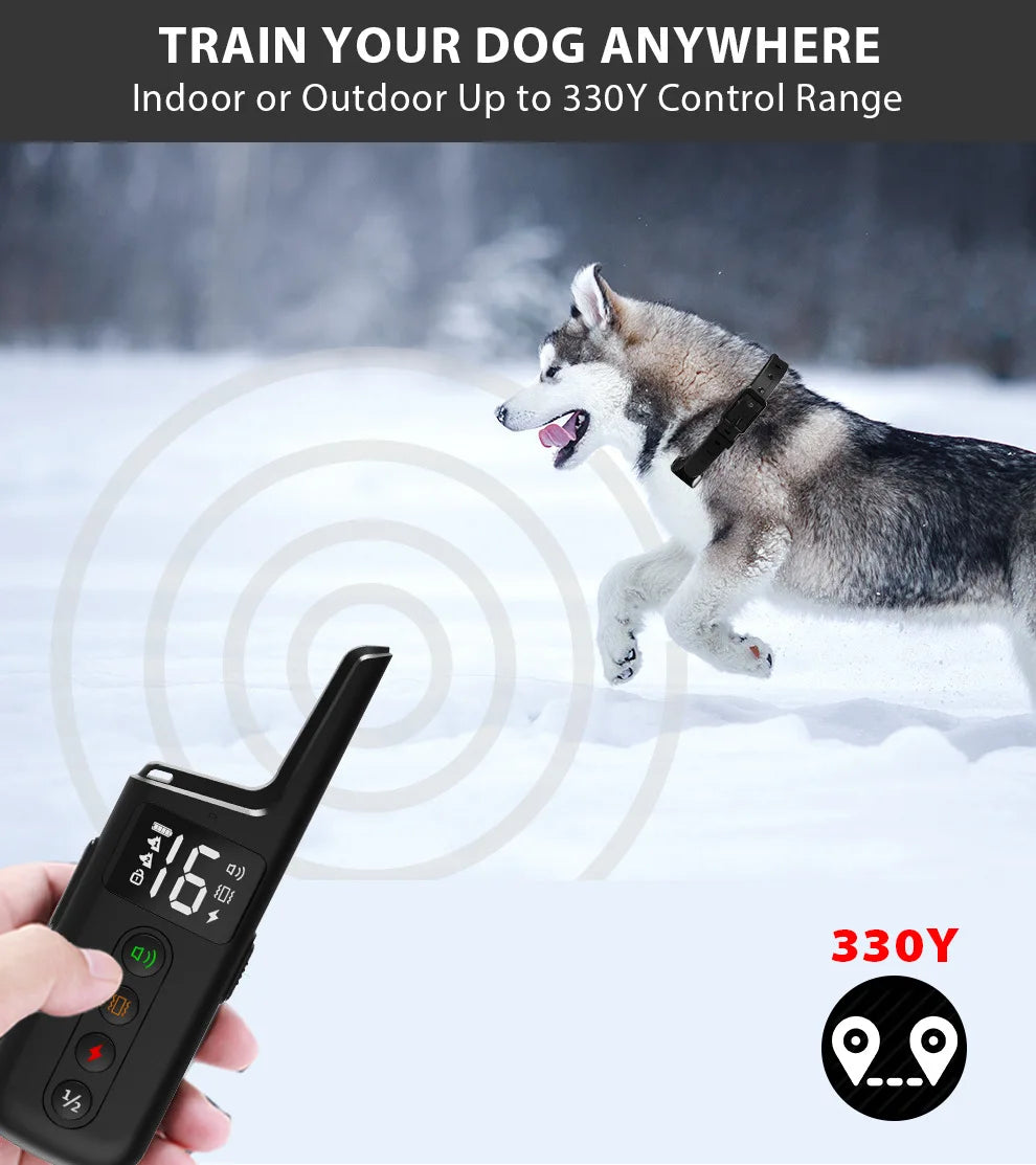 Dog Training Collar With 1000ft Range And Three Modes - Smarsty