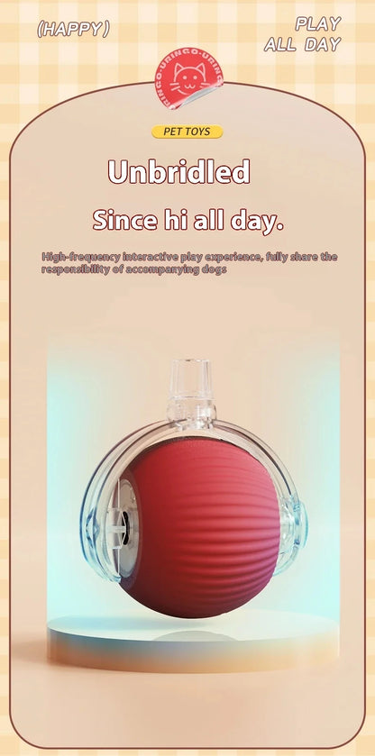 Smart Rechargeable Interactive Dog Ball Toy - Smarsty