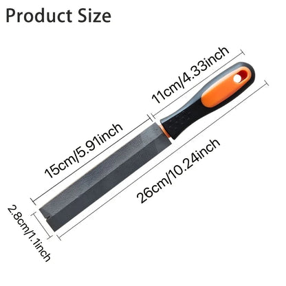 6 Inch Rhombic Saw File for Precision Sharpening - Smarsty
