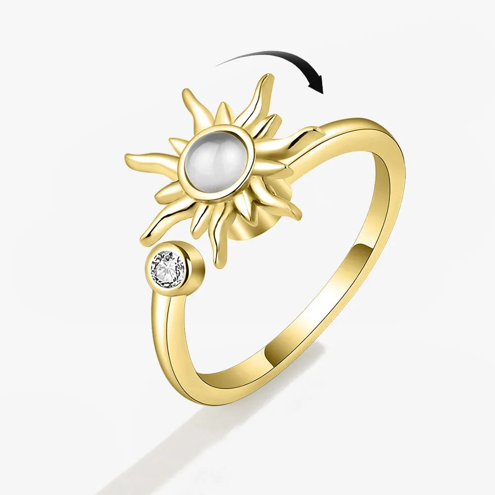 Sunflower Spinner Ring - Smarsty