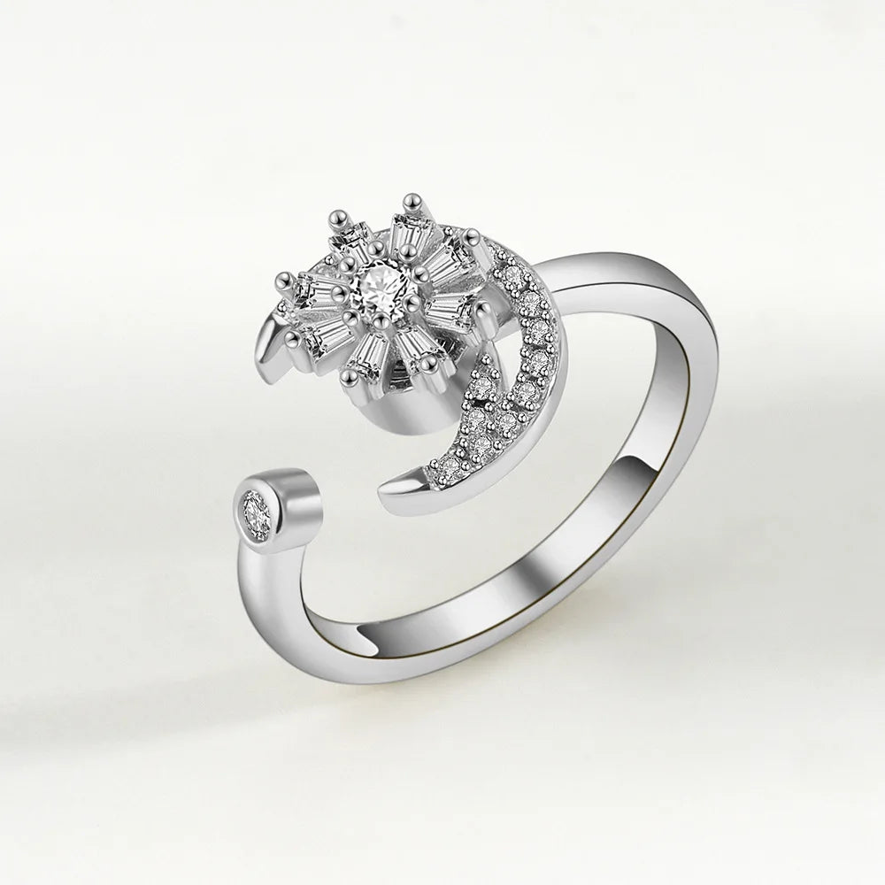 Sunflower Spinner Ring - Smarsty