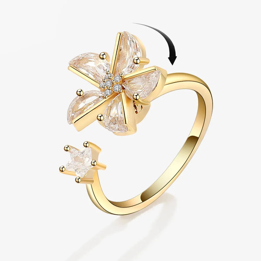 Sunflower Spinner Ring - Smarsty