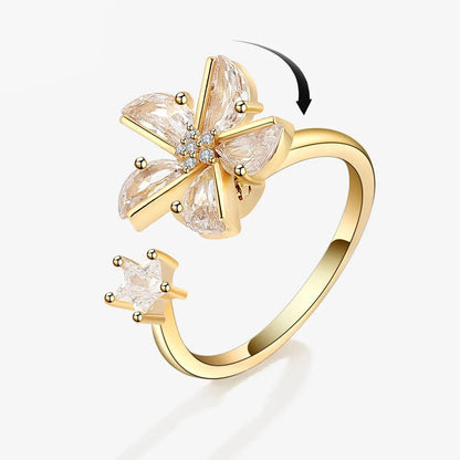 Sunflower Spinner Ring - Smarsty