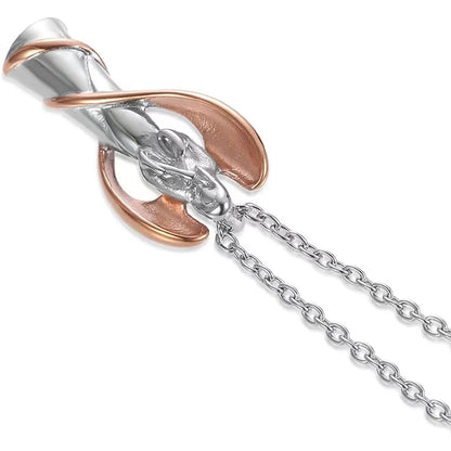 Angel Wing Stainless Steel Cremation Jewelry Necklace - Smarsty
