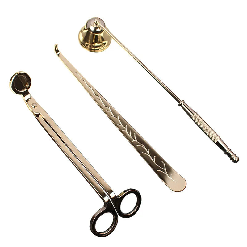 Candle Wick Trimmer Scissors Set for Perfect Burning - Smarsty