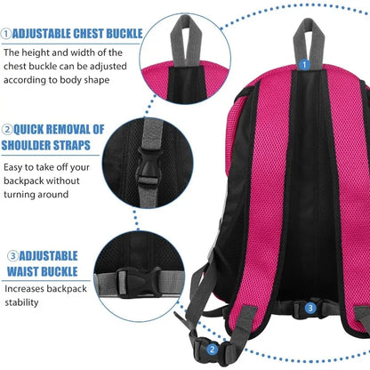 Portable Travel Dog Carrier Backpack with Breathable Mesh - Smarsty