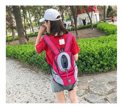 Portable Travel Dog Carrier Backpack with Breathable Mesh - Smarsty