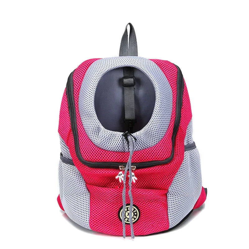Portable Travel Dog Carrier Backpack with Breathable Mesh - Smarsty