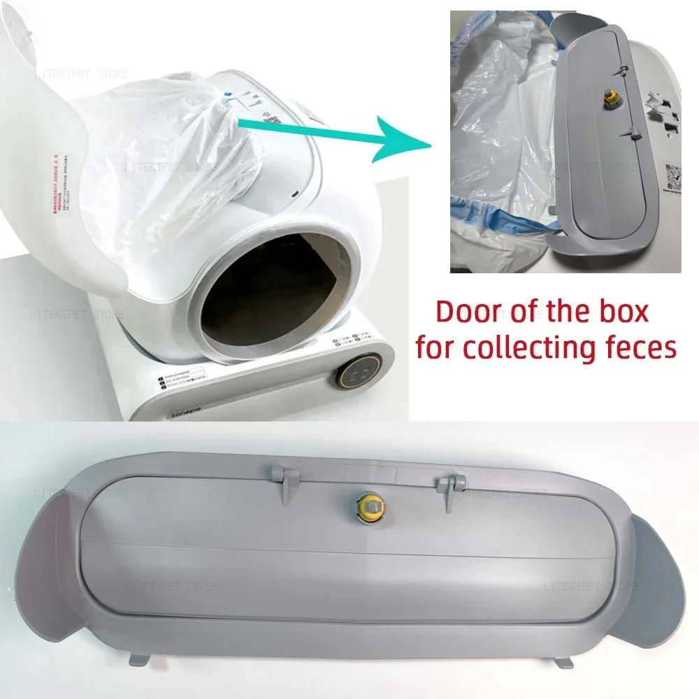 Automatic Cat Litter Box Accessories with Easy Cleanup - Smarsty