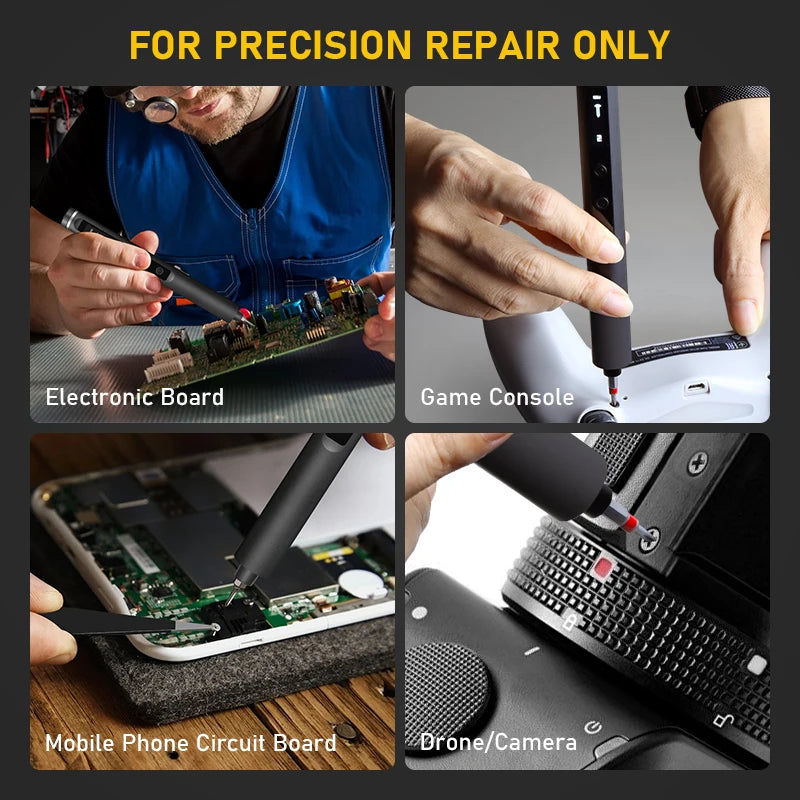 Galacok S6 Max Precision Electric Screwdriver Set with 42 Bits - Smarsty