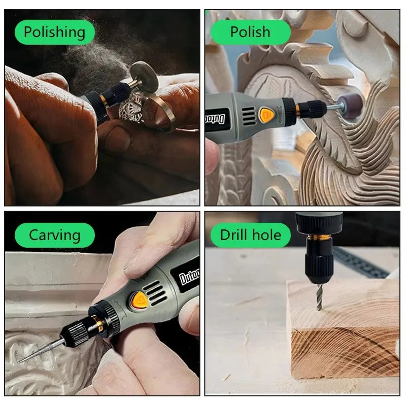 10W Cordless Mini Drill Set for Easy DIY Projects - Smarsty