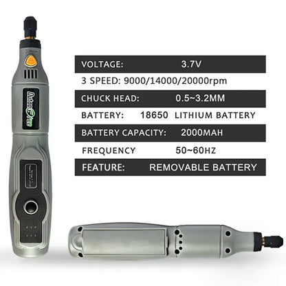 10W Cordless Mini Drill Set for Easy DIY Projects - Smarsty