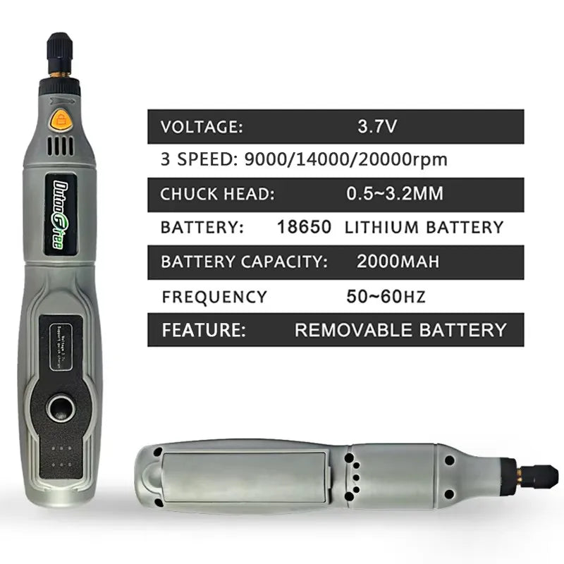 10W Cordless Mini Drill Set for Easy DIY Projects - Smarsty