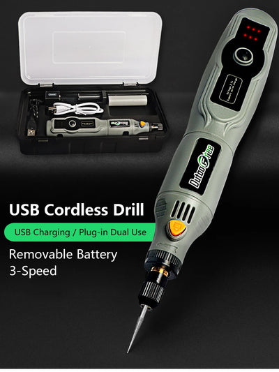 10W Cordless Mini Drill Set for Easy DIY Projects - Smarsty