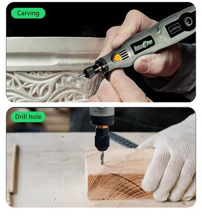 10W Cordless Mini Drill Set for Easy DIY Projects - Smarsty