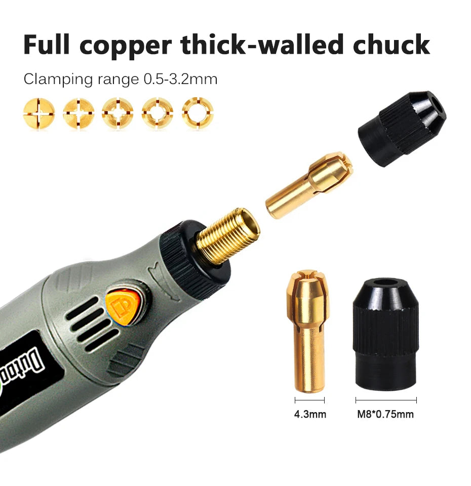 10W Cordless Mini Drill Set for Easy DIY Projects - Smarsty