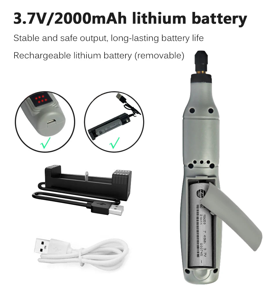 10W Cordless Mini Drill Set for Easy DIY Projects - Smarsty