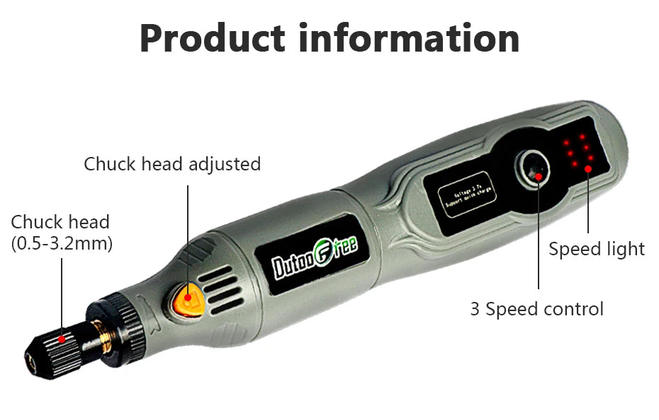 10W Cordless Mini Drill Set for Easy DIY Projects - Smarsty