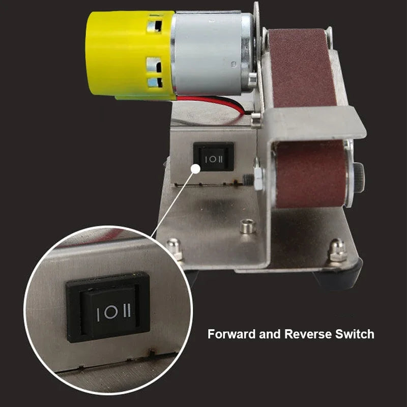 Mini Electric Belt Sander for Efficient Woodworking - Smarsty