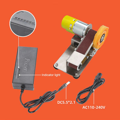 Mini Electric Belt Sander for Efficient Woodworking - Smarsty