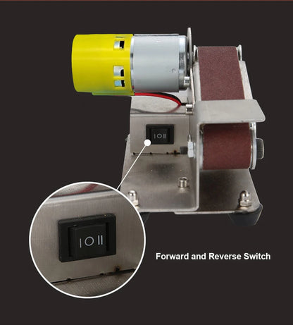 Mini Electric Belt Sander for Efficient Woodworking - Smarsty