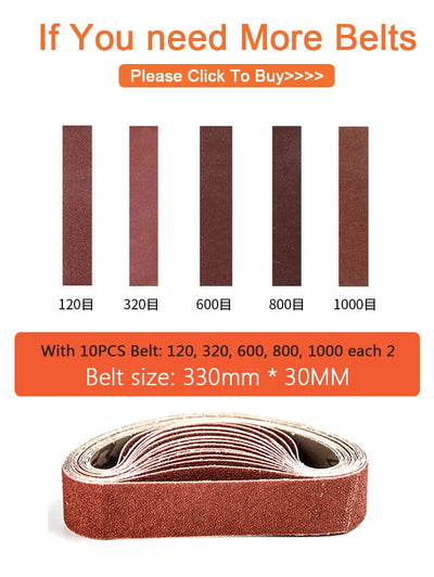Mini Electric Belt Sander for Efficient Woodworking - Smarsty