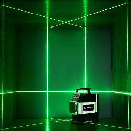 Pracmanu Mini 16 Lines Green Laser Level for Precision Measurements - Smarsty
