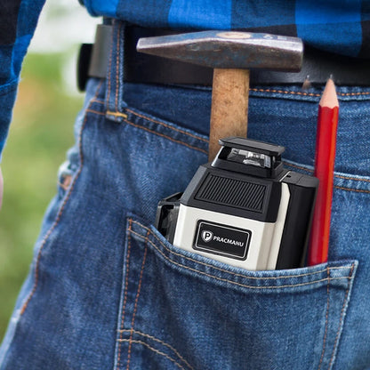 Pracmanu Mini Laser Level 12 Lines Self-Leveling Precision - Smarsty