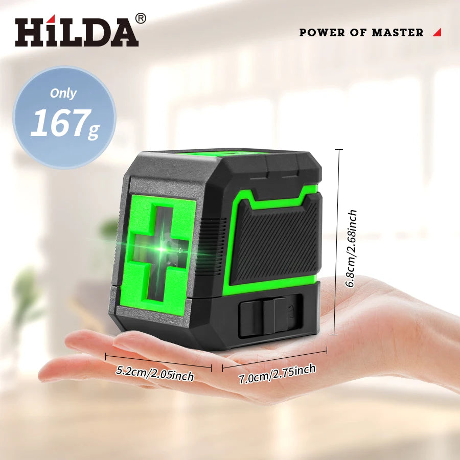HILDA Self-Leveling Laser Level with Powerful Green Beam - Smarsty
