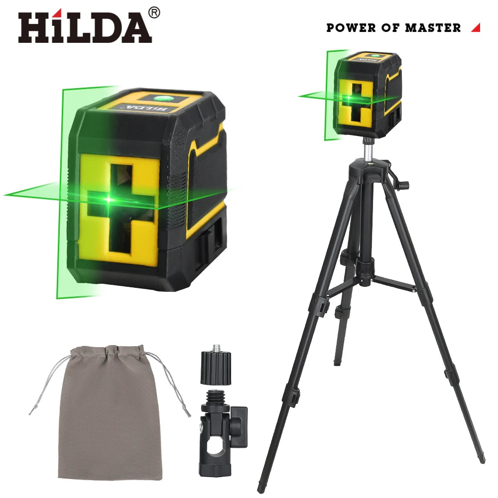 HILDA Self-Leveling Laser Level with Powerful Green Beam - Smarsty
