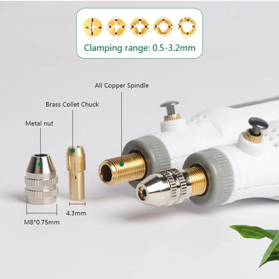 USB Cordless Mini Drill with Variable Speed and Accessories - Smarsty