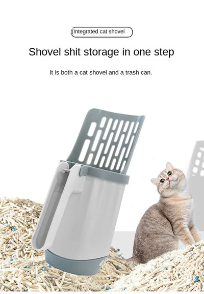 Cat Litter Scoop With Refill Bag For Easy Cleanup - Smarsty
