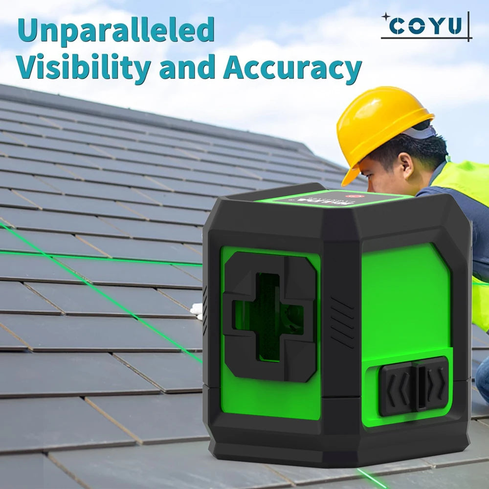 HILDA Green Laser Level with Magnetic Support and Precision - Smarsty