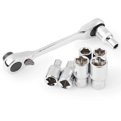 Mini Ratchet Wrench Double Ended for Fast Repairs - Smarsty