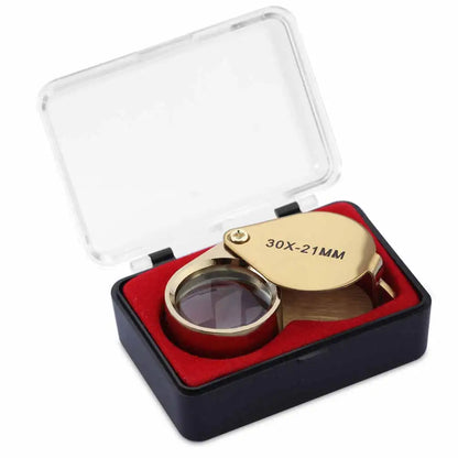 30X Pocket Loupe Magnifier for Jewelry Inspection - Smarsty
