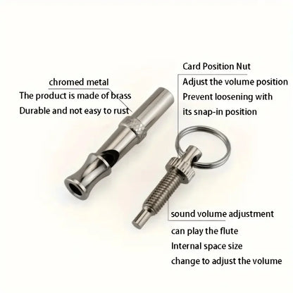 Adjustable Dog Whistle for Bark Control with Keychain - Smarsty