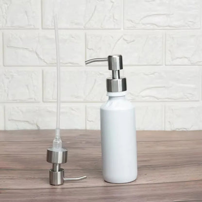 304 Stainless Steel Soap Pump Dispenser for Kitchen and Bath - Smarsty