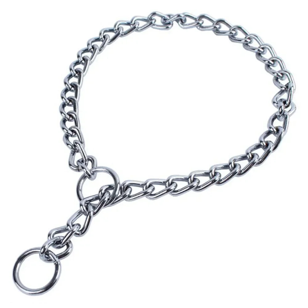 Stainless Steel Adjustable Dog Choke Collar for Training - Smarsty