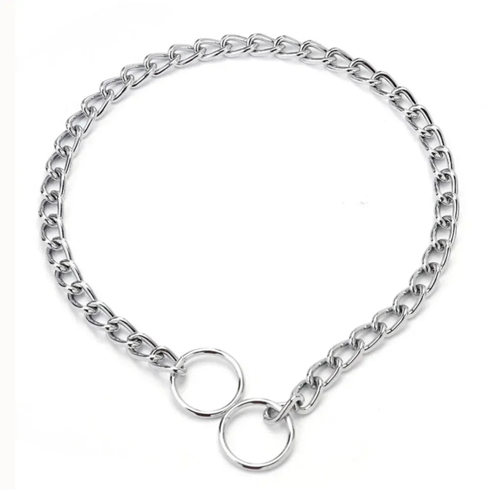 Stainless Steel Adjustable Dog Choke Collar for Training - Smarsty