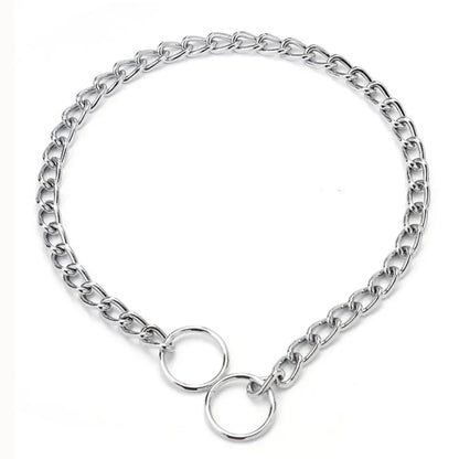 Stainless Steel Adjustable Dog Choke Collar for Training - Smarsty