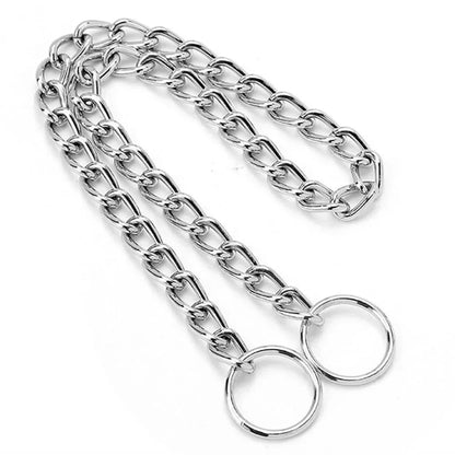 Stainless Steel Adjustable Dog Choke Collar for Training - Smarsty