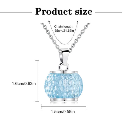 Cremation Jewelry Urn Necklace for Ashes Keepsake - Smarsty