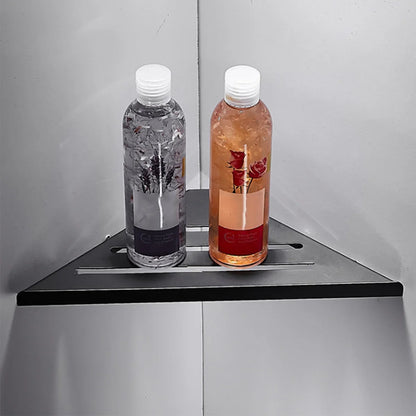 No Drilling Bathroom Corner Shelf Heavy Duty Stainless Steel - Smarsty