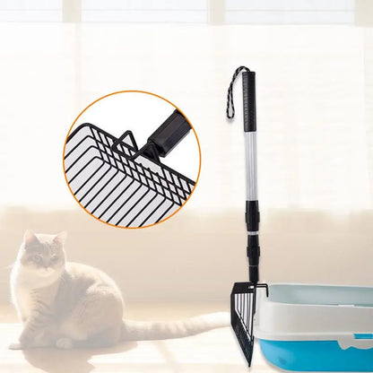 Retractable Chicken Coop Rake with Ergonomic Handle - Smarsty
